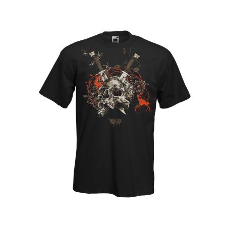 TAGADA JONES - T-shirt Homme noir "CRÂNE" By RNST